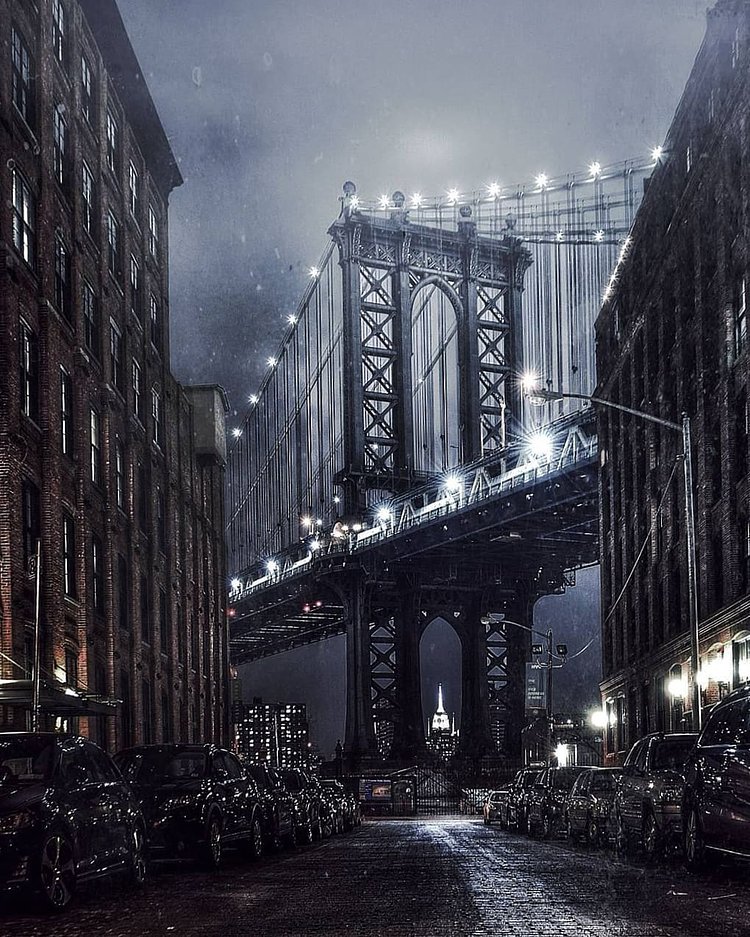 Manhattan Bridge, DUMBO, Brooklyn