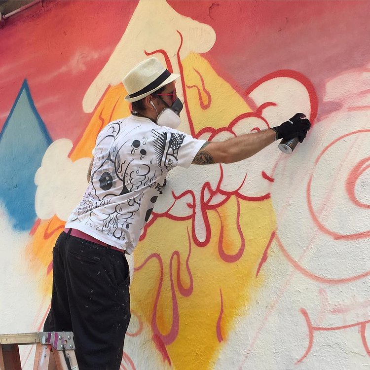 Back at it! #buffmonster #wip #NYC