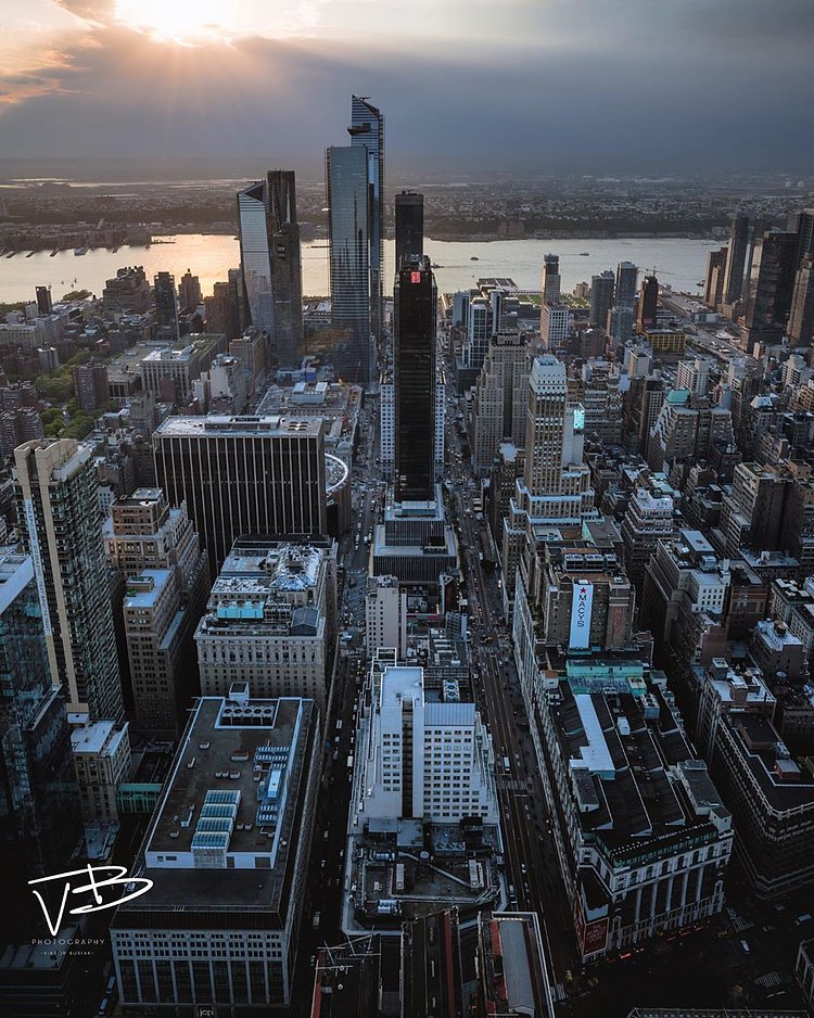 Midtown West from Empire State Building, Manhattan