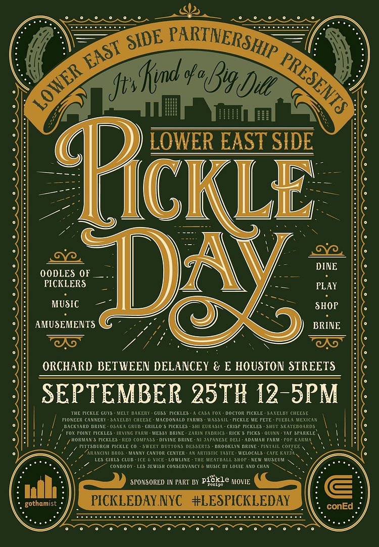 Lower East Side Pickle Day 2016