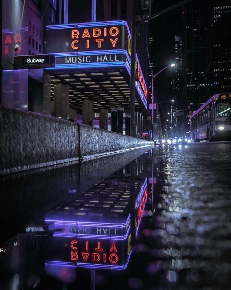 Radio City Music Hall, 6th Avenue, Midtown, Manhattan