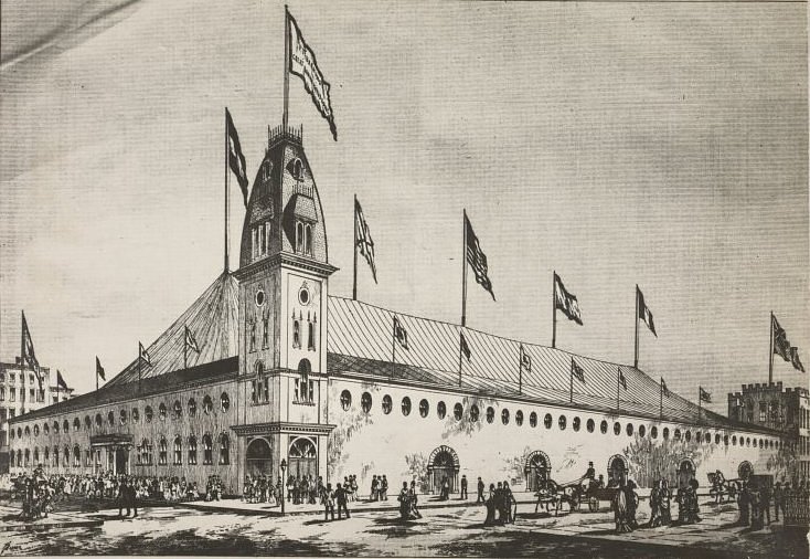 Pre-Garden: It was all Barnum, with his spectacular tented Roman Hippodrome.