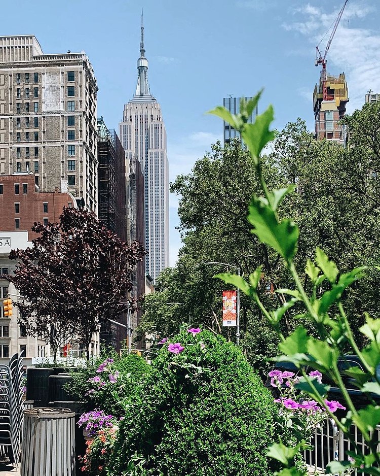 Empire State Building from Flatiron Plaza