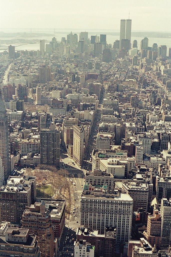 Lower Manhattan, March 2001