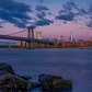 Williamsburg Bridge from Grand Ferry Park, Brooklyn 