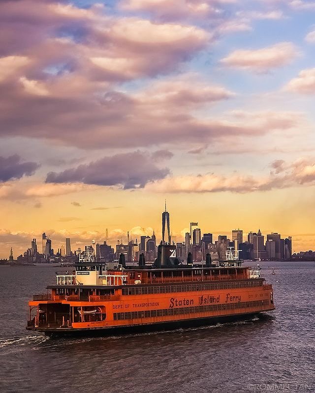 Staten Island Ferry, New York Harbor, New York
