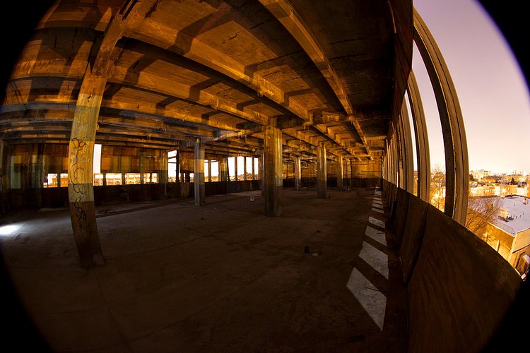 Once the biggest rope factory in the world, now a shell in Brooklyn