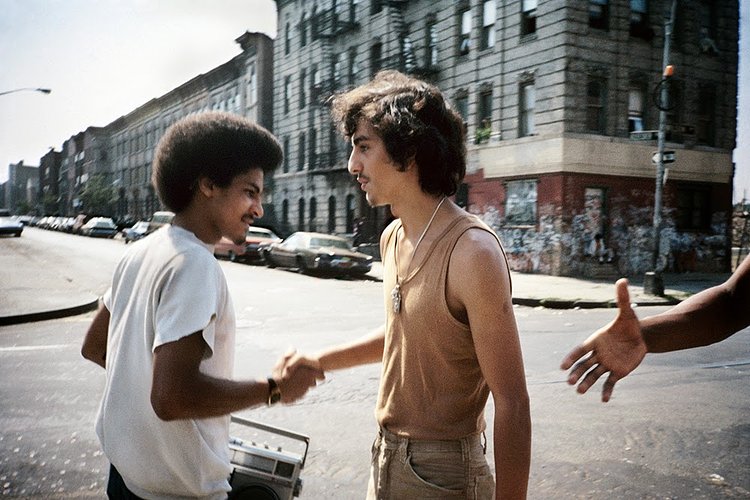 Handshake Bushwick, Brooklyn, NY, September 1984.