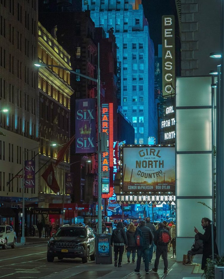 West 44th Street, Times Square, Midtown, Manhattan