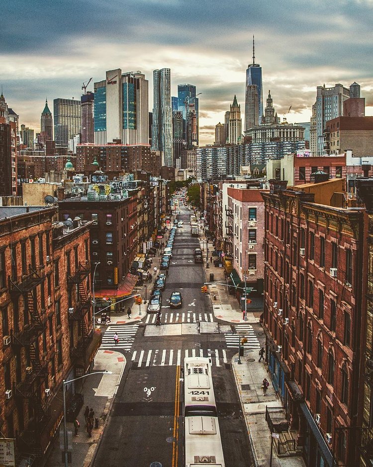 Lower Manhattan from Manhattan Bridge