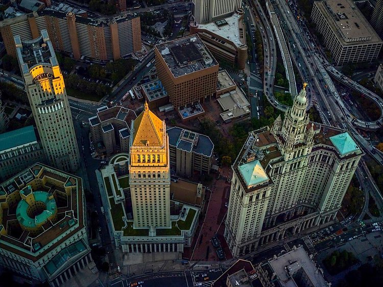 Manhattan Municipal Building and Courthouse, Civic Center, Manhattan