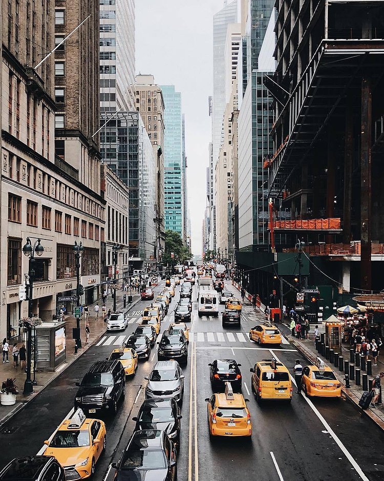 42nd Street, Midtown, Manhattan. Photo via @melliekr #viewingnyc #newyorkcity #newyork #nyc #42ndstreet