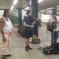 Composers Go Busking in Subway