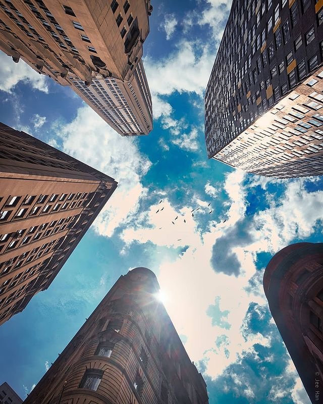 Beaver, William, and South William Streets, Financial District, Manhattan