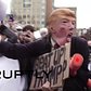 USA: 'Donald Trump' attacked by mob during NYC pillow fight