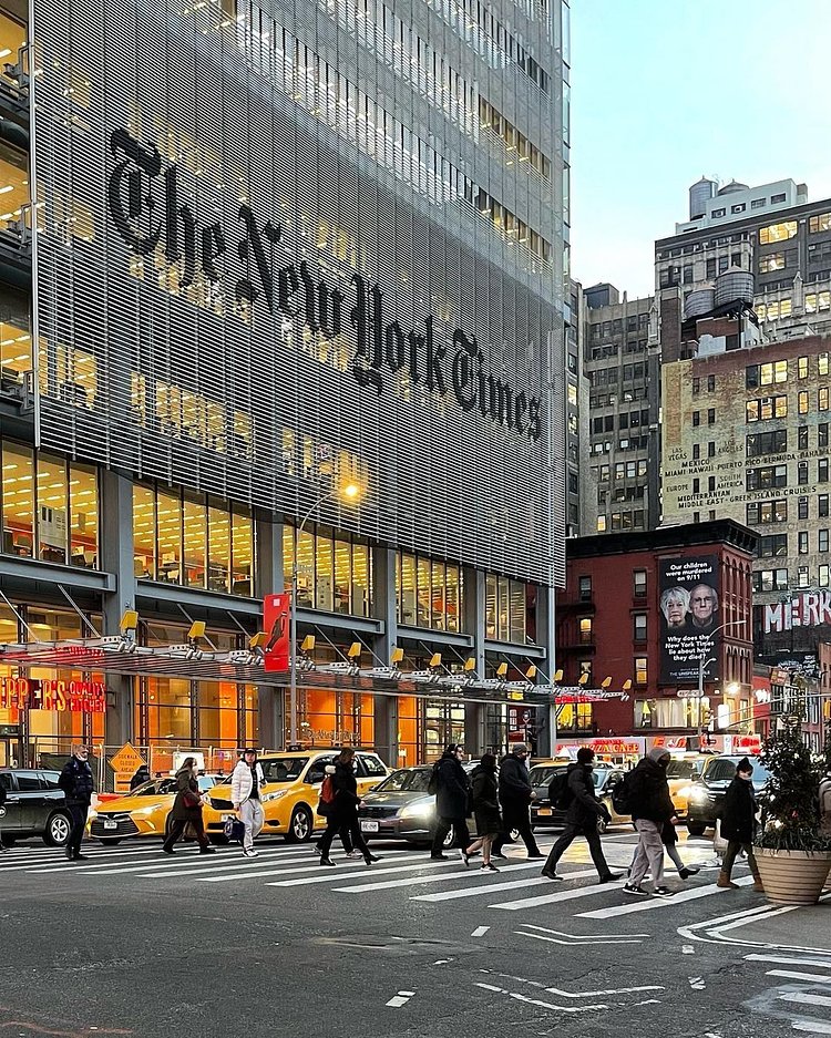 The New York Times Building, Midtown, Manhattan