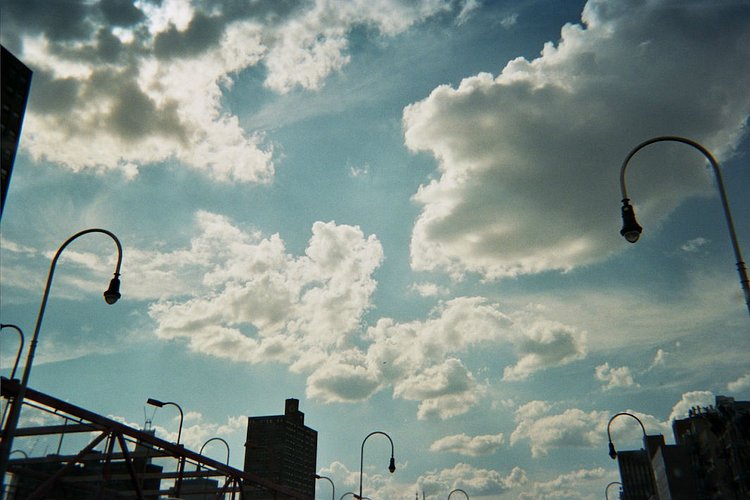 “Cloud formations. Impending rain.”
