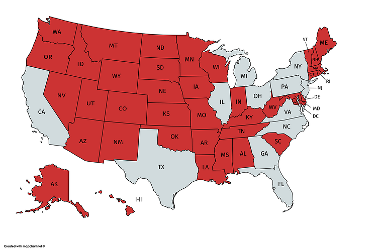 States with a smaller population than New York City