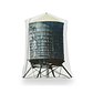 Brooklyn Water Tower Printed Pillow