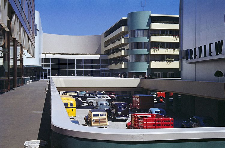 The General Motors Pavilion.