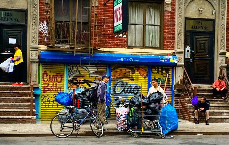 Bottle Queens Avenue of the Immigrants Allen Street