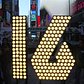 2016 arrived in Times Square this morning