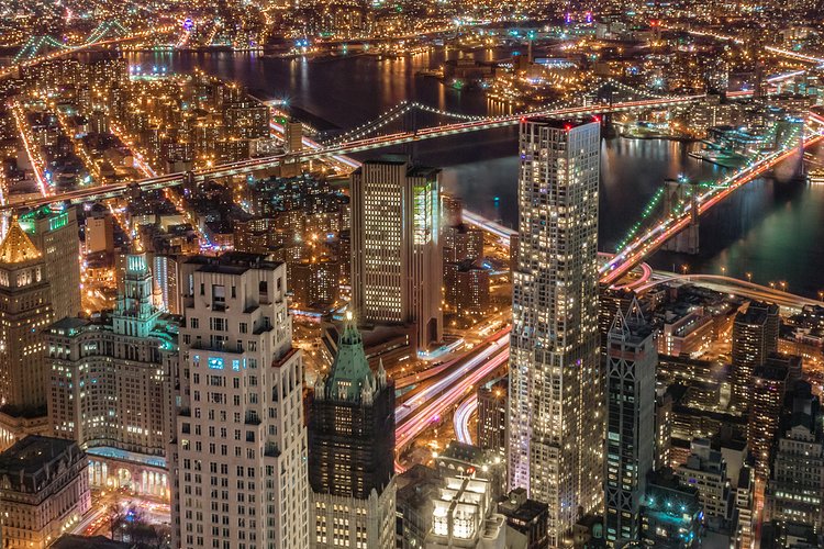 New York City Lit Up | From the One World Trade Center Observatory