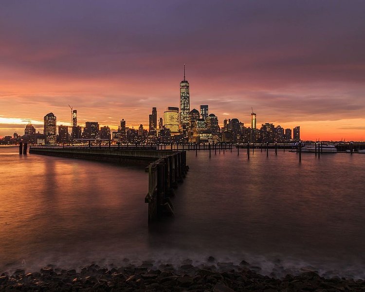 Sunset Over Lower Manhattan
