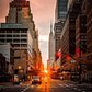 Sunrise over 34th Street, Midtown, Manhattan