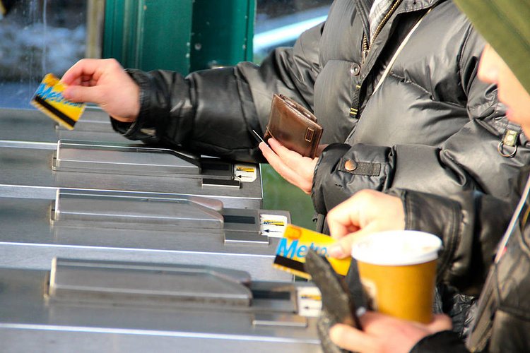 Swipes | 74th Street/Roosevelt Avenue station, Jackson Heights, Queens, New York