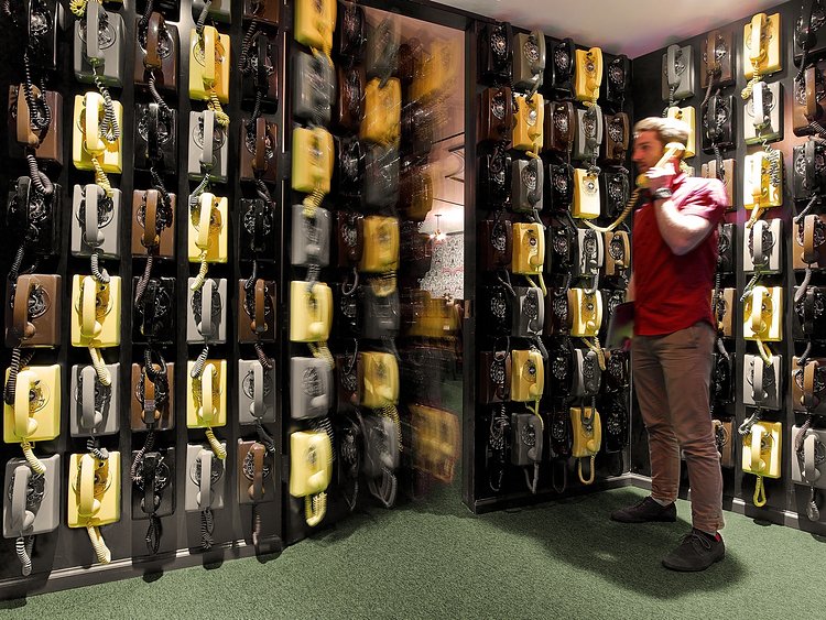 The Secret Entry to the Employee Speakeasy Lounge