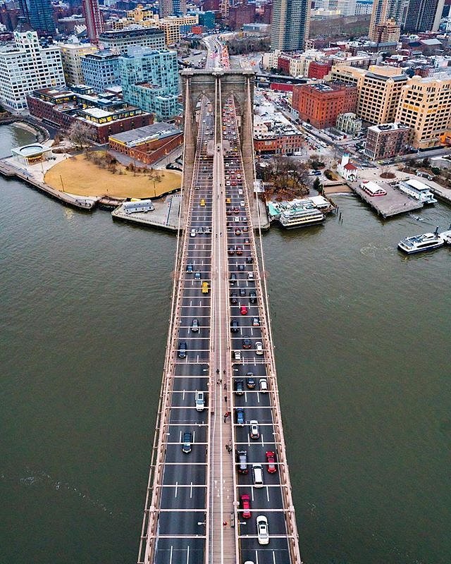 Brooklyn Bridge, New York. Photo via @flynyon #viewingnyc #newyork #newyorkcity #nyc #brooklynbridge