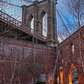 Brooklyn Bridge from St. Ann's Warehouse, DUMBO, Brooklyn