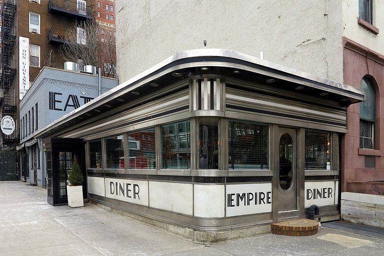 Cold Morning | The old Empire Diner on Tenth Avenue and 22nd Street.