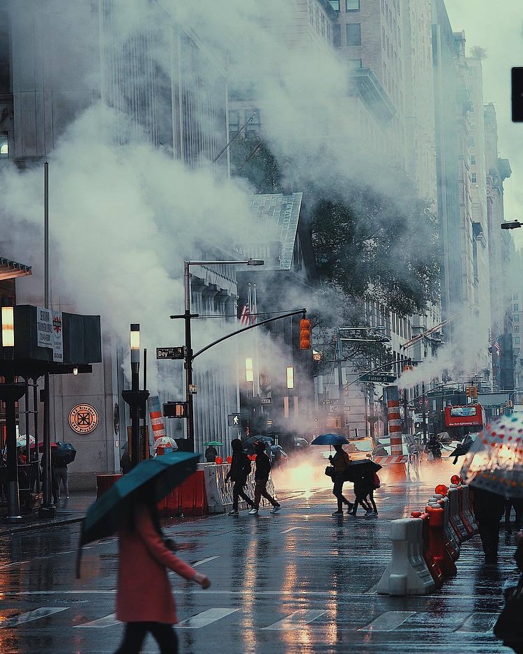 Broadway and Dey St., Financial District, Manhattan