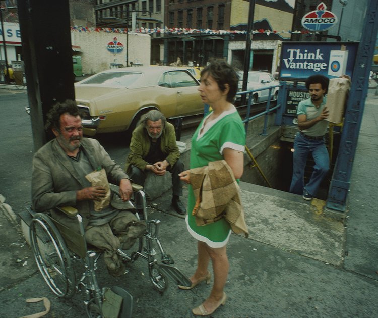 NY in the 80s 10 | The Bowery and Houston Street circa 1980.