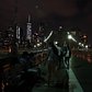 ⁴ᴷ Walking the Brooklyn Bridge to Manhattan in New York City at Night