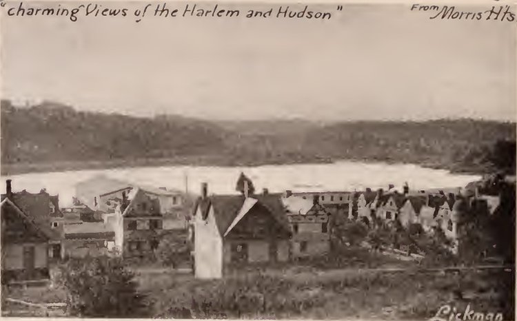 Charming views of the Harlem and Hudson Rivers from Morris Heights Bronx 1897