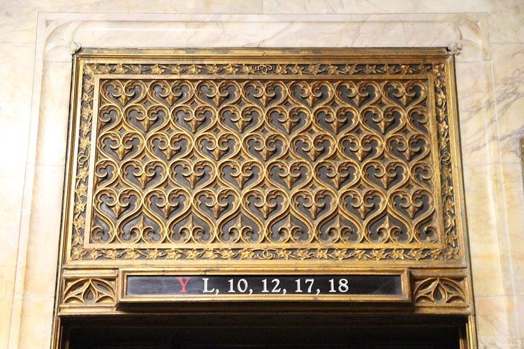 Woolworth Building Lobby and Basement Tour 94