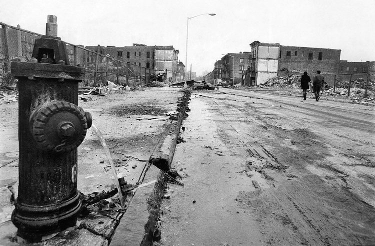 Dec. 18, 1969: A neglected block in Brownsville, Brooklyn, where a nationwide Model Cities program — which aimed to bring a holistic improvement regimen to selected neighborhoods in 52 cities — was seen as stumbling. “Half of the program’s first year is gone,” The Times reported, “but only $7.7 million of the year’s allocation of $29 million in Federal funds have been spent.” The mayor blamed a heavy-footed city bureaucracy. “The mood is typified by Prospect Place in Brownsville, flanked by desolate acres of rubble-strewn lots,” the story read. “Rotted tenements have been torn down, but almost nothing is being built because contractors’ bids have come in above the per-room cost ceilings permitted by Congress for Federal projects.”