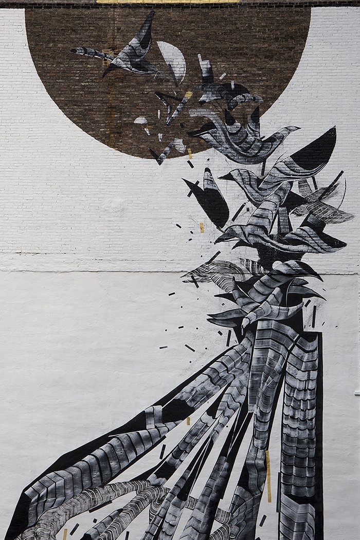 "Half way out" N.Y USA