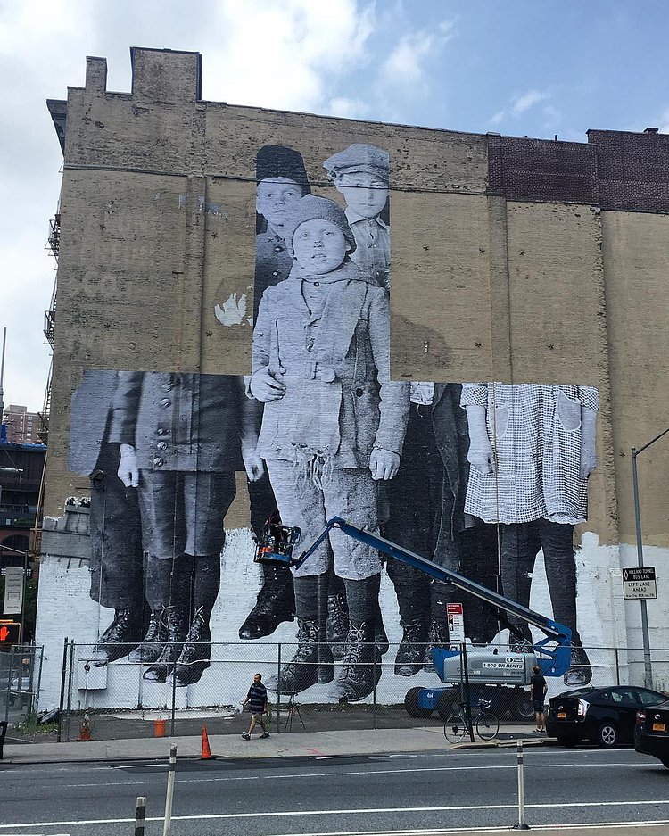 My favorite ballerina is gone but @jr came thru with another of his #ellisstory pieces instead.