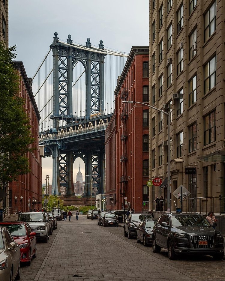 Water Street and Washington Street, DUMBO, Brooklyn