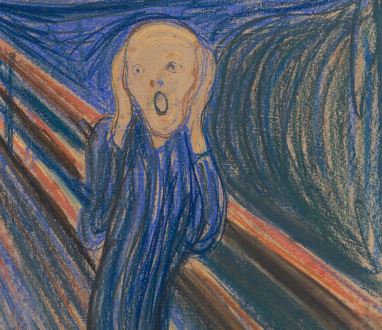 Edvard Munch's "The Scream" at the Neue Galerie Until June 13th