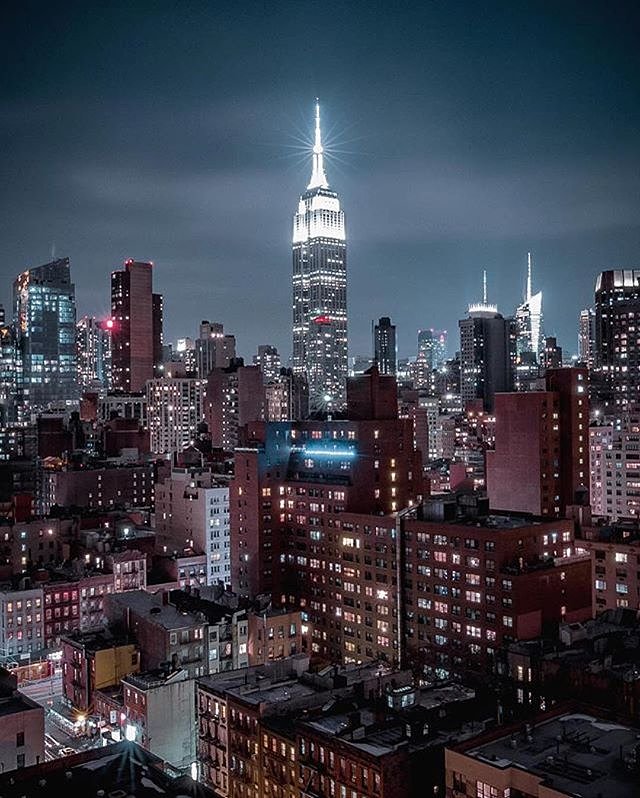 Empire State Building. Photo via @212sid #viewingnyc