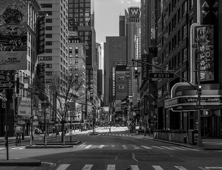 Broadway, North of Times Square, Manhattan