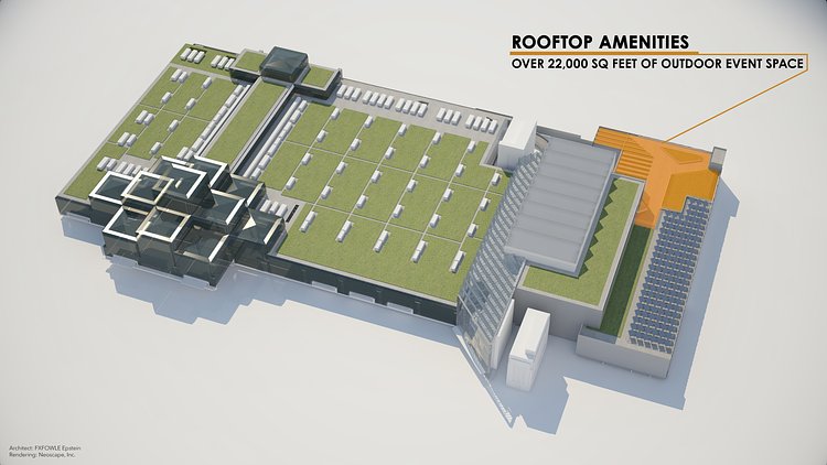 Javits Center Renderings: Rooftop Amenities