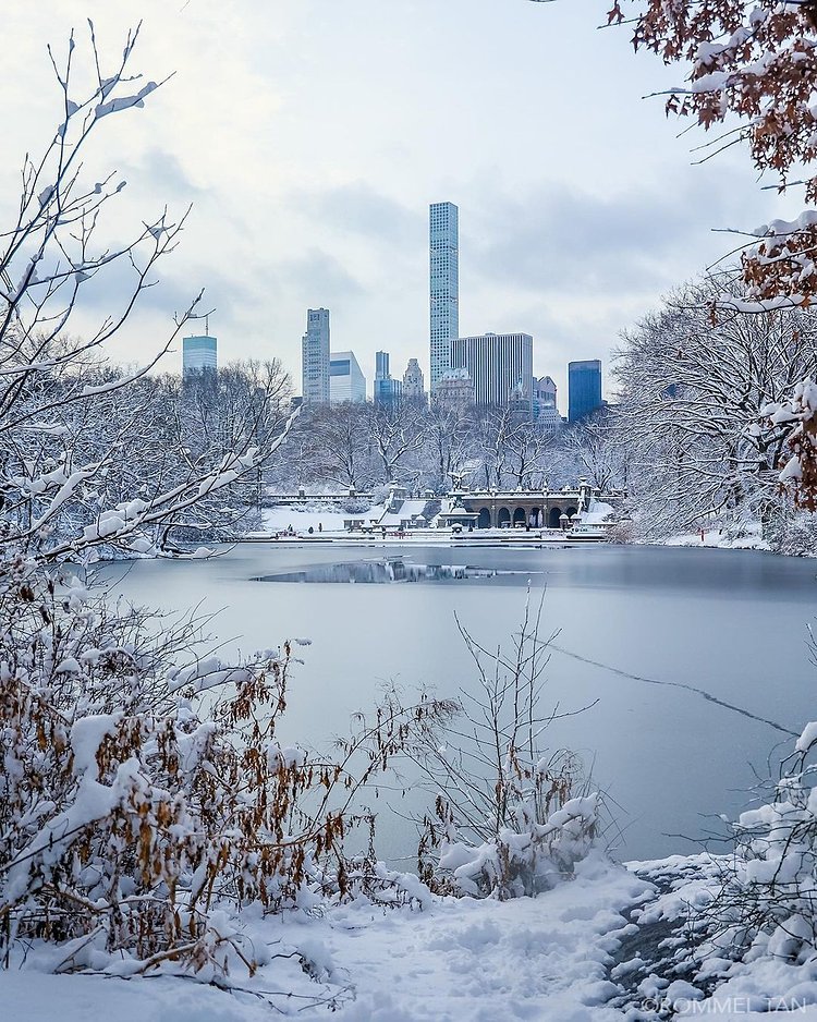 The Lake at Central Park, Manhattan