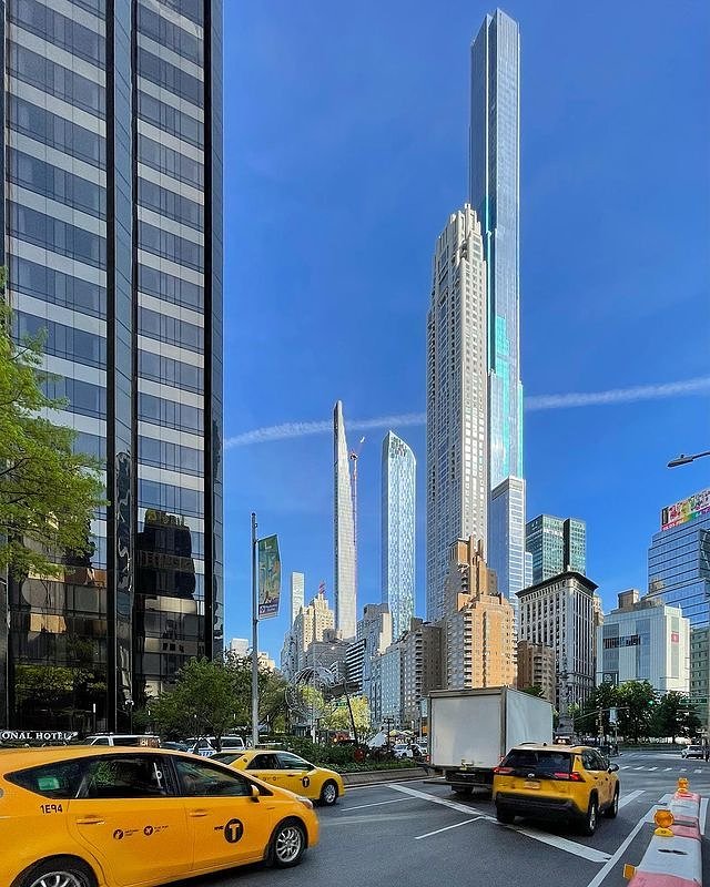Columbus Circle and Central Park South, Manhattan 