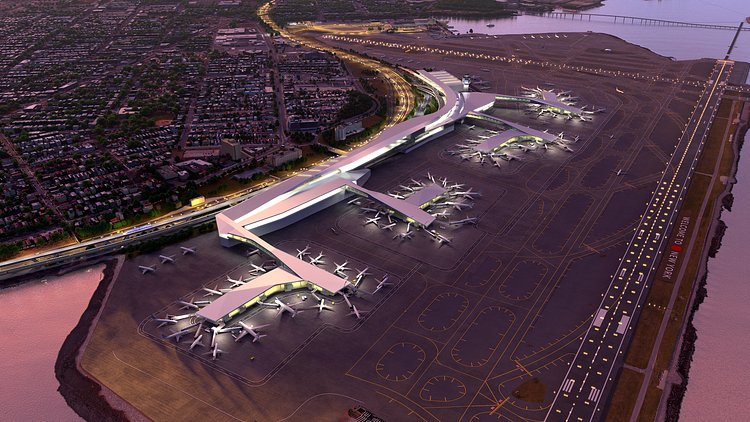 LaGuardia Renderings | Airside aerial